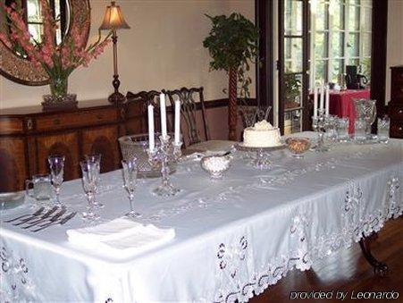 Robinwood Bed And Breakfast Little Rock Étterem fotó